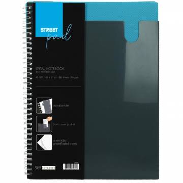 ZVEZEK ŠPIRALA S.PAD OFFICE BLUE A4 5M A4 11147