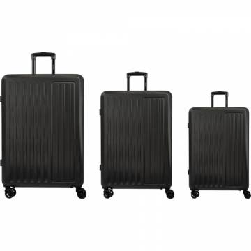 Kovček Pierre Cardin črn 3/1 Črna 12102