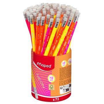 SV.GRAF. MAPED NEON Z RAD. HB 72/1 12352