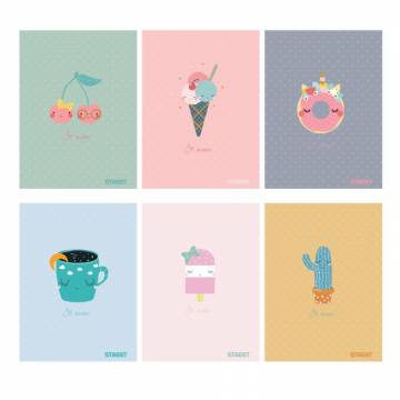 ZVEZEK SILVER COMP814 A5 1CM KARO 12397