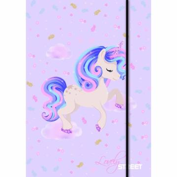 Mapa z elastiko A4, Street Unicorn 12418