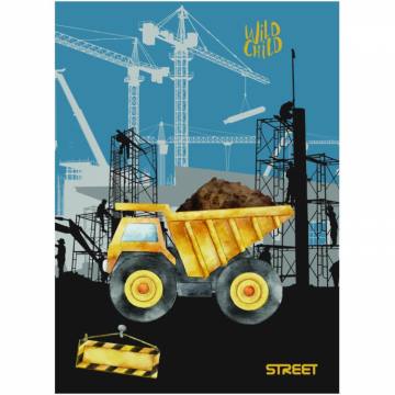 Beležka A6, Street Construction 40 listn A6 12422