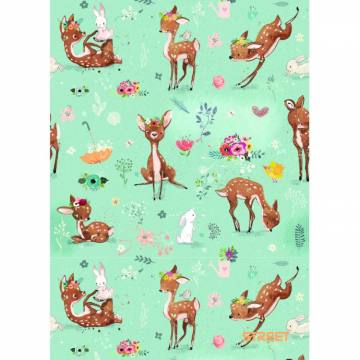 Beležka A6, Street Bambi 40 listna A6 12425