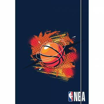 Mapa z elastiko A4, NBA 12432