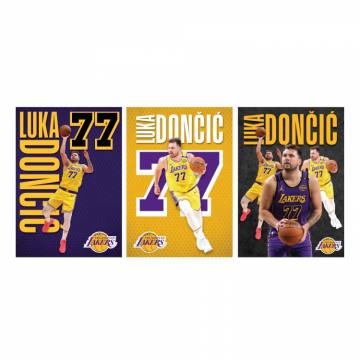 Zvezek A5, Luka Dončić črte z robom A5 12439