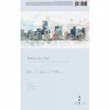 Akvarelni blok Creative A3 24L 190GR. A3 12474
