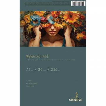 Akvarelni blok Creative A3 20L 230GR. A3 12477
