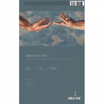 Akvarelni blok Creative A3 12L 300GR. A3 12479