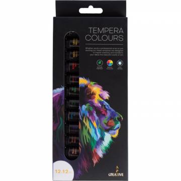 AkrilnE tempera barvice 12X12ML 12/1 12490